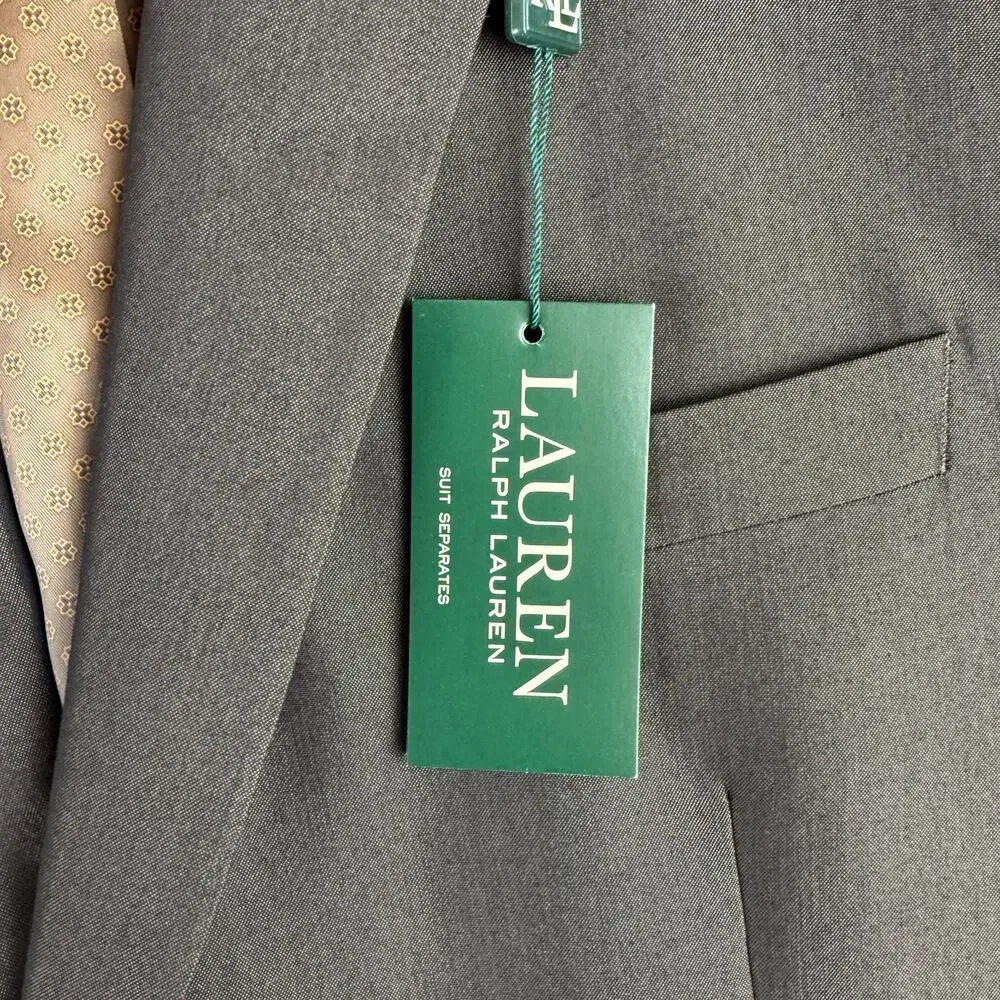 Lauren‎ Ralph Lauren Leland Suit Jacket Blazer in Brown  mens Sz 50 regular. NWT